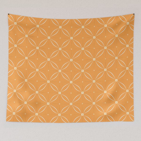 Item preview, Fresh Citrus Orange Tile Pattern  designed and sold by TackyTime.