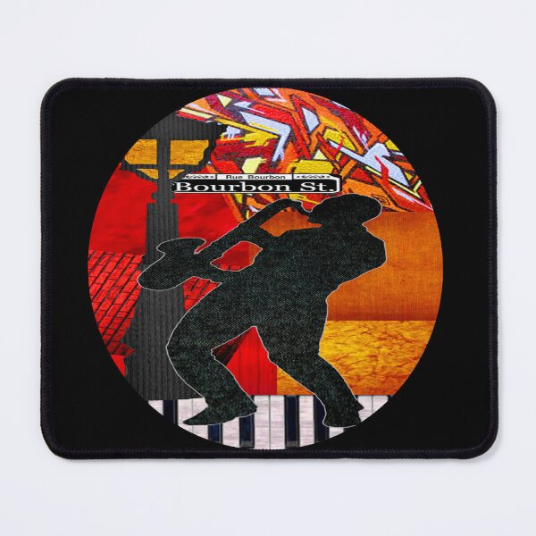Item preview, Bourbon St. Jazz Saxophone Player designed and sold by artbyomega.