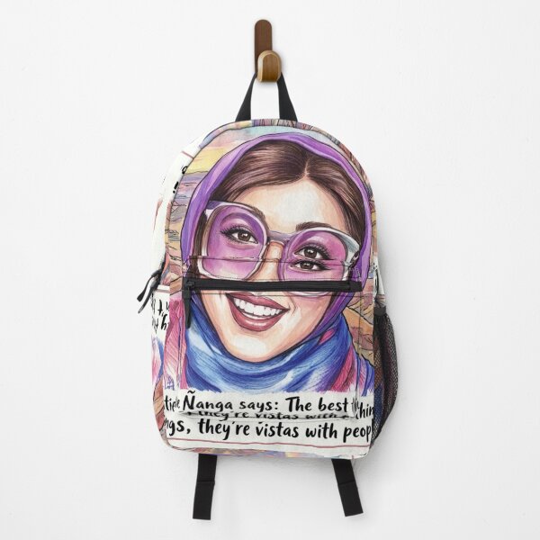 Item preview, Auntie Ñanga Travel Vistas: Funny Inspirational Adventure Art designed and sold by KabronX.