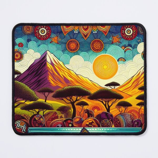 Item preview, Surrealistic African Landscape designed and sold by ChloeDesigns401.
