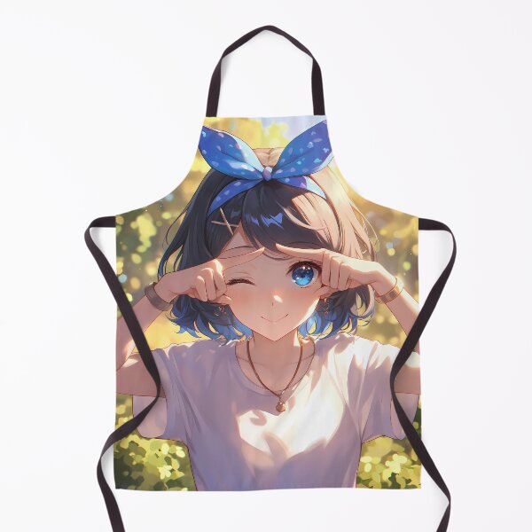 Item preview, Ruka Sarashina Rent A Girlfriend Cute Wink Hair Bow Sunshine designed and sold by PMartistStudio.