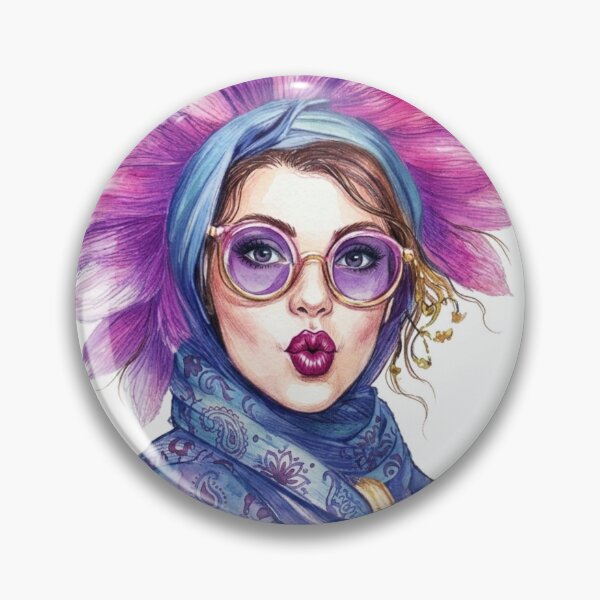 Item preview, Auntie Ñanga Own Your Wild: Funny Boho Flower Art designed and sold by KabronX.