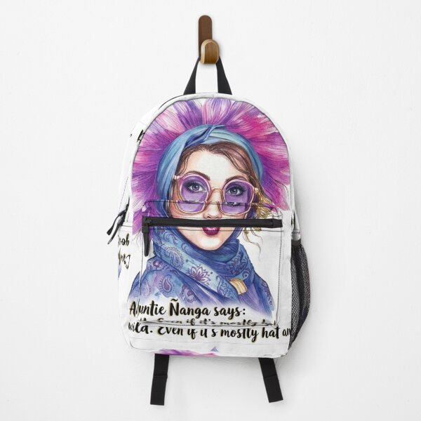 Item preview, Auntie Ñanga Own Your Wild: Funny Boho Flower Art designed and sold by KabronX.