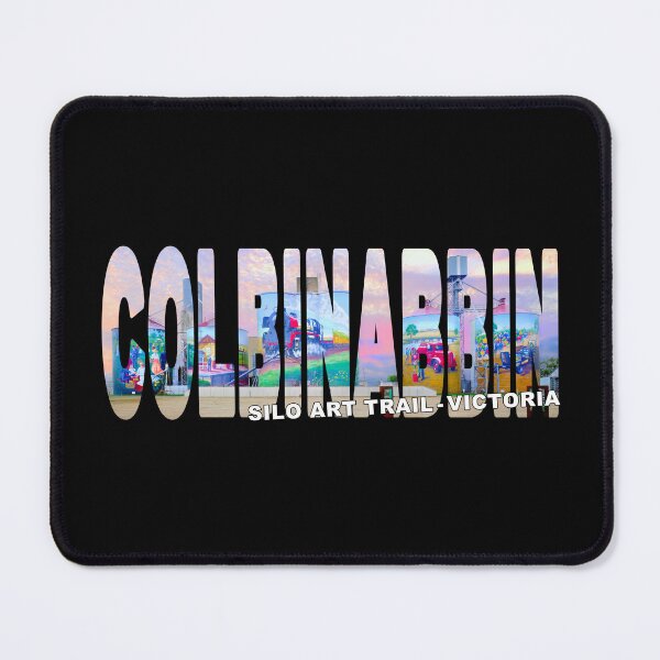 Item preview, COLBINABBIN Silo Art Trail Victoria - Mural with Sunset Glow Goulburn Valley designed and sold by Adam Gormley.