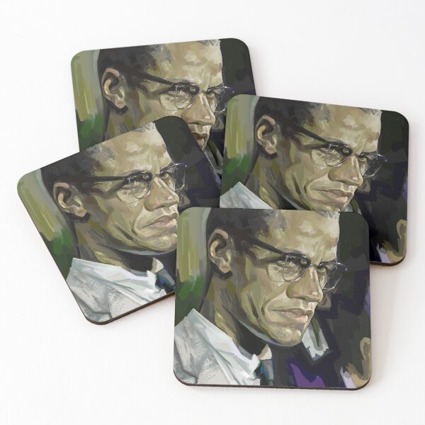 Item preview, Malcolm X designed and sold by SanctumsAtelier.