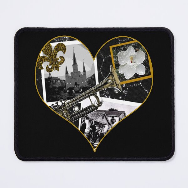 Item preview, Classic New Orleans Black & white vintage collage designed and sold by artbyomega.