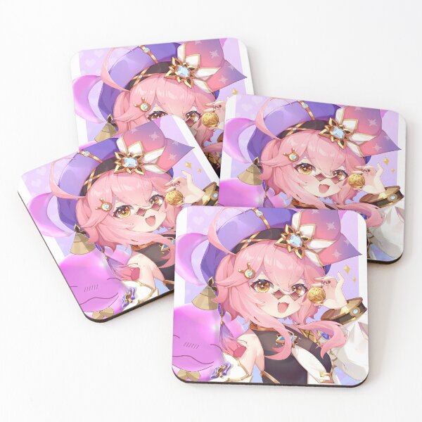 Item preview, Dori Genshin Impact Chibi Kawaii Hearts And Coin Charm designed and sold by Tokyonomad.