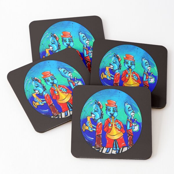 Item preview, Blue Cat Trio Band  designed and sold by artbyomega.