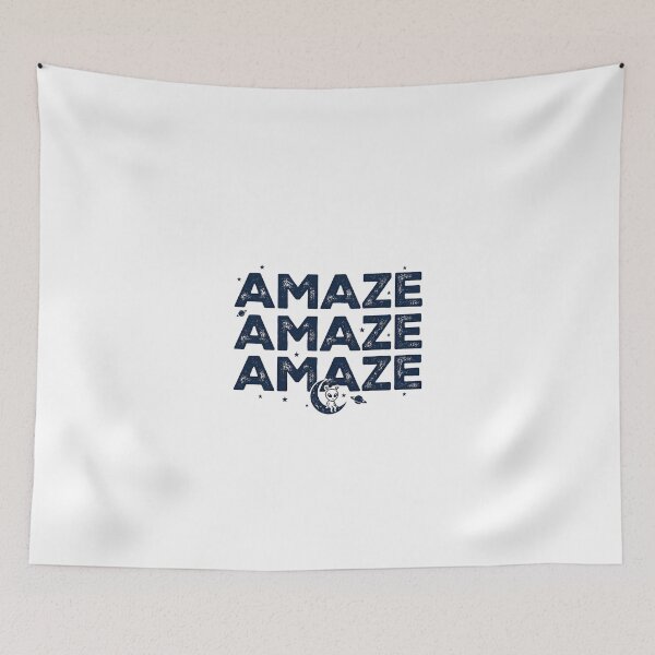 Item preview, Amaze Repeat Typography Bold Graphic Art designed and sold by ShopVelona.