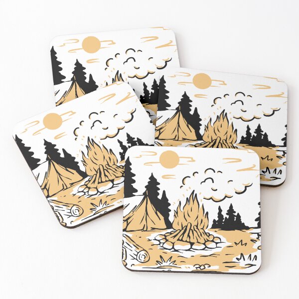 Item preview, camp fire at night designed and sold by Shasrt26.