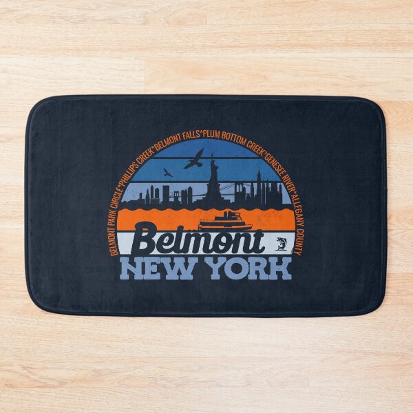 Item preview, Belmont New York Sunset Retro Vintage Local Pride Logo designed and sold by CRHPOD20.