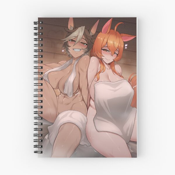 Item preview, Tomoe & Lucahjin Sauna (SFW) designed and sold by MyTh1cArts Merch.