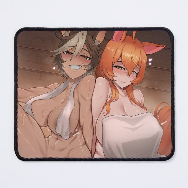 Item preview, Tomoe & Lucahjin Sauna (SFW) designed and sold by MyTh1cArts Merch.