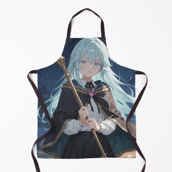 Item preview, Elfaria Albis Serfort Wistoria Wand and Sword Moonlit Staff Vigil designed and sold by Tokyonomad.
