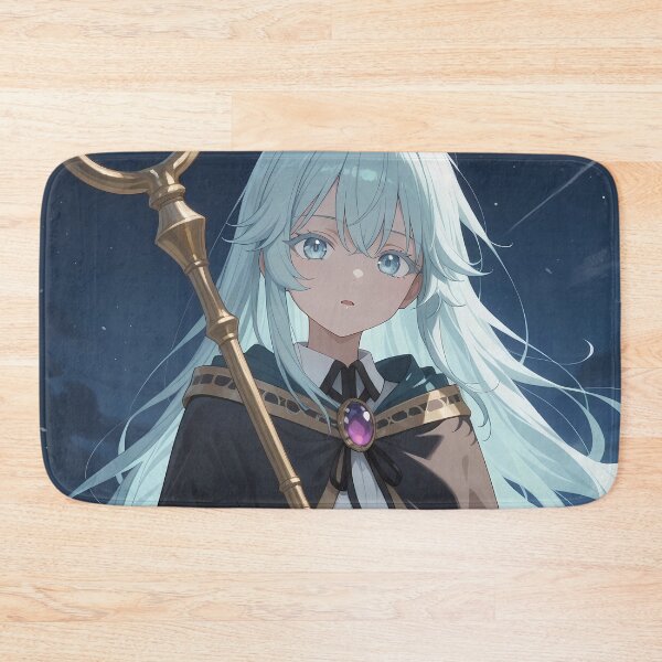 Item preview, Elfaria Albis Serfort Wistoria Wand and Sword Moonlit Staff Vigil designed and sold by Tokyonomad.