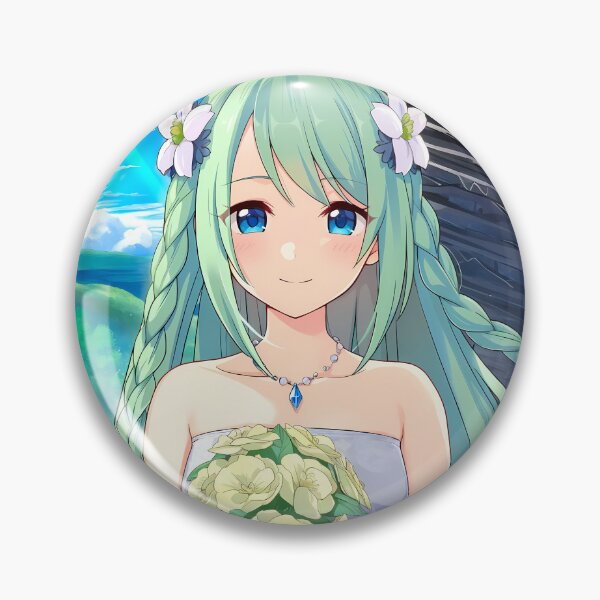 Item preview, Chika Bridal Bloom Princess Connect Game Anime Girl designed and sold by Tokyonomad.