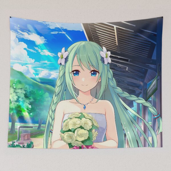 Item preview, Chika Bridal Bloom Princess Connect Game Anime Girl designed and sold by Tokyonomad.