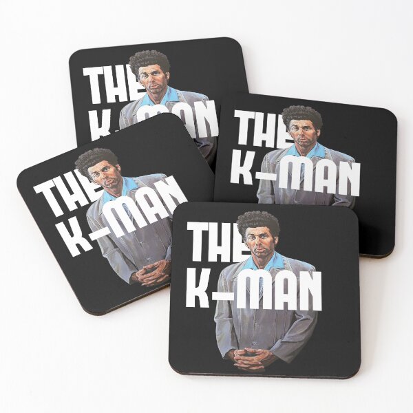 Item preview, Kramer Painting - K-Man - Seinfeld - White Text designed and sold by averbene.