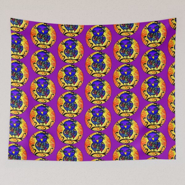 Item preview, Purple Floral Bird  designed and sold by artbyomega.