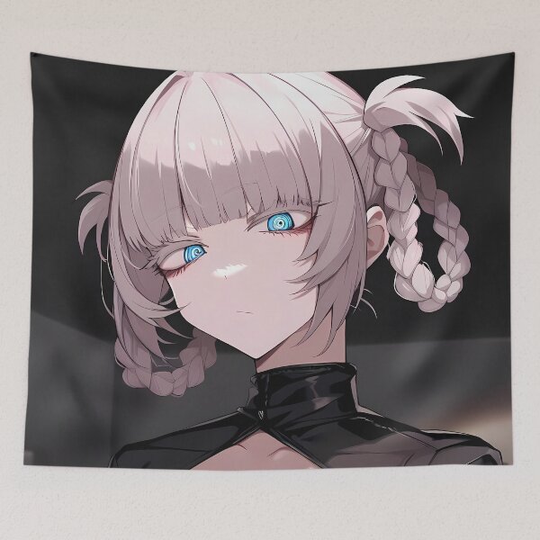 Item preview, Nazuna Nanakusa Call of the Night Anime Girl Black Outfit designed and sold by Tokyonomad.
