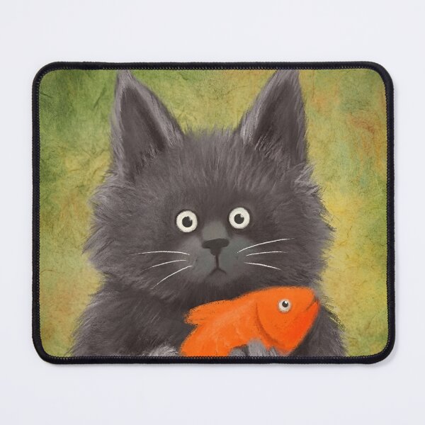 Item preview, BLACK CAT & FISH designed and sold by AmyCattleya.