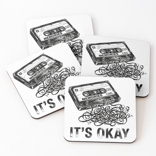 Item preview, Retro Cassette Tape It’s Okay. designed and sold by EunsooLee.