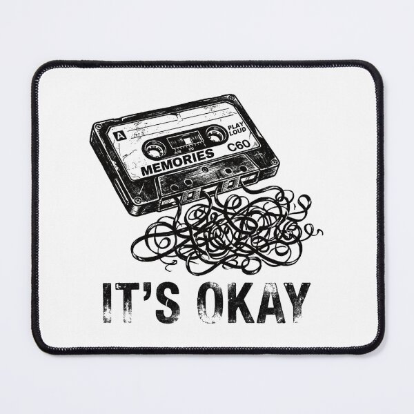 Item preview, Retro Cassette Tape It’s Okay. designed and sold by EunsooLee.