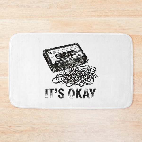 Item preview, Retro Cassette Tape It’s Okay. designed and sold by EunsooLee.