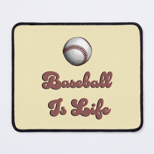 Item preview, Vintage Baseball Is Life Retro Script Athletic Illustration designed and sold by Terry Bain.
