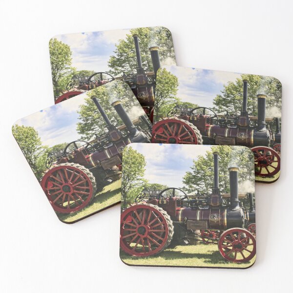 Item preview, Vintage Steam Traction Engine at Country Show in Summer Sunshine designed and sold by photoart1854.