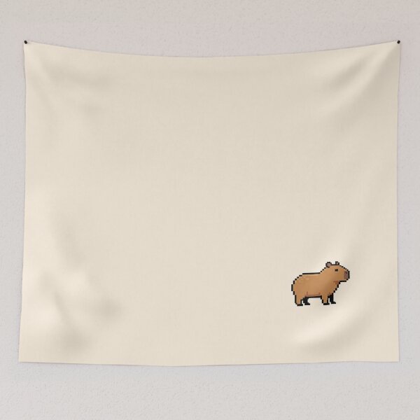 Item preview, Cute Pixel Capibara designed and sold by SoftMintStudio.