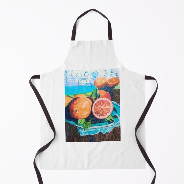 Item preview, Blood Oranges on Blue designed and sold by Kristine's Artwork .