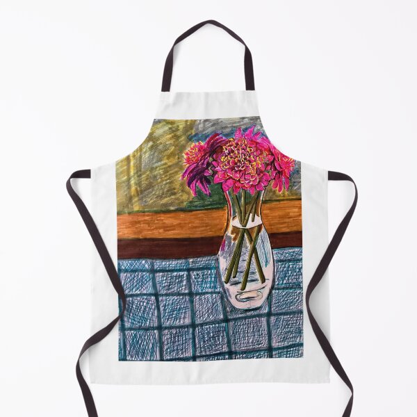Item preview, Pink Dahlias in a Glass Vase designed and sold by Kristine's Artwork .