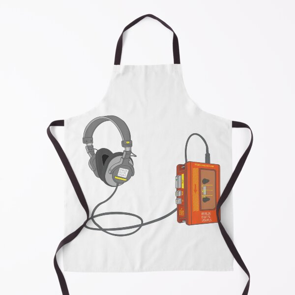 Item preview, Retro Walkman Cassette Player Graphic Tee (Red Colorway) – 80s 90s Music Nostalgia Y2K Streetwear T-Shirt designed and sold by analogdigitalvz.