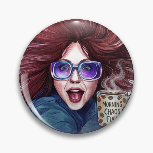 Item preview, Auntie Ñanga Morning Chaos Fuel: Funny Coffee & Bedhead Art designed and sold by KabronX.