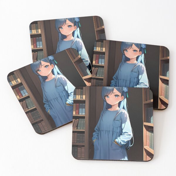 Item preview, Myne Ascendance of a Bookworm Blue Dress Quiet Library Light designed and sold by riadjamai.