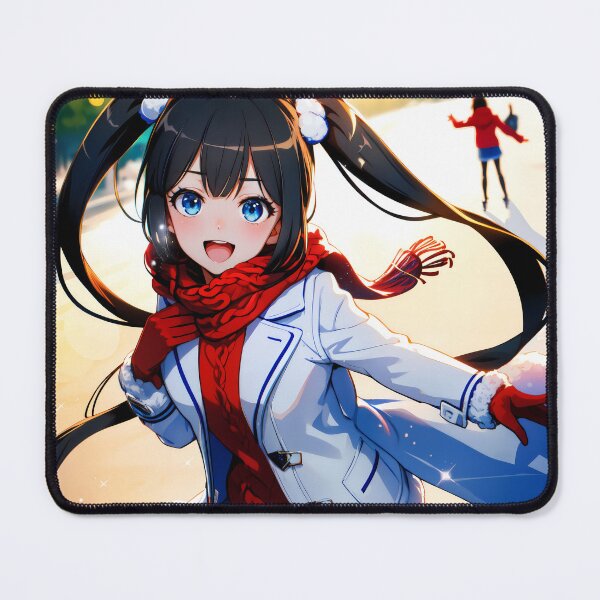 Item preview, Hestia Danmachi Anime Girl Waifu Winter Snow Christmas Fantasy designed and sold by riadjamai.