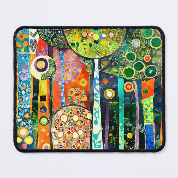 Item preview, Fantasy Funky Forest Of Abstract Trees Digital Art designed and sold by DEC02.