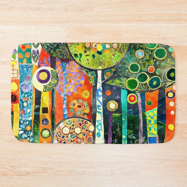 Item preview, Fantasy Funky Forest Of Abstract Trees Digital Art designed and sold by DEC02.
