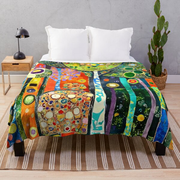 Item preview, Fantasy Funky Forest Of Abstract Trees Digital Art designed and sold by DEC02.
