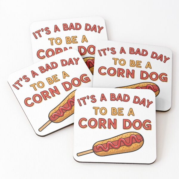 Item preview, funny corn dog designed and sold by Uglyandcute.