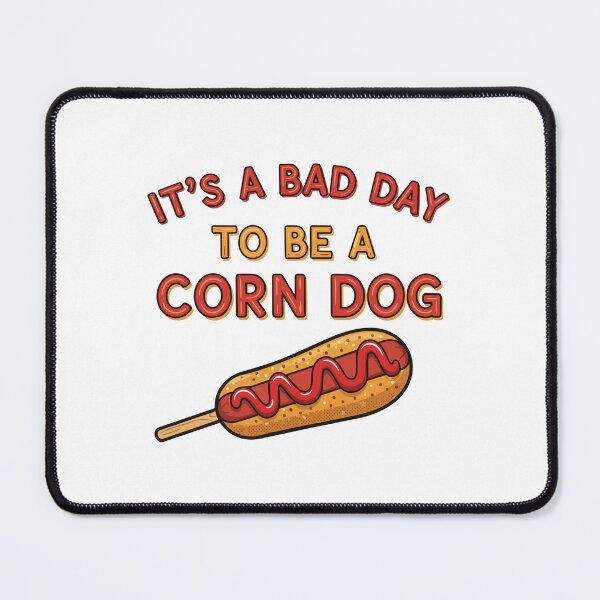 Item preview, funny corn dog designed and sold by Uglyandcute.