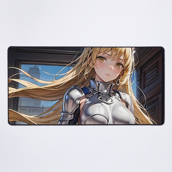 Item preview, Ais Wallenstein Danmachi Anime Girl Waifu Knight Fantasy Urban Interior designed and sold by riadjamai.