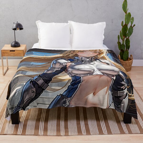 Item preview, Ais Wallenstein Danmachi Anime Girl Waifu Knight Fantasy Urban Interior designed and sold by riadjamai.