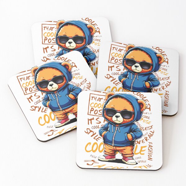 Item preview, Cool bear  designed and sold by LiuTiuuu.