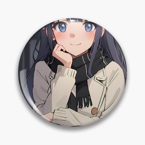 Artikelvorschau, Shoko Makinohara Bunny Girl Senpai Anime Girl Winter Snow entworfen und verkauft von riadjamai.
