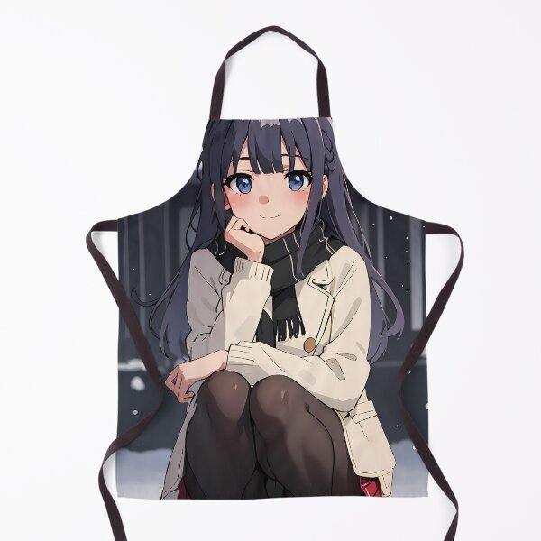 Item preview, Shoko Makinohara Bunny Girl Senpai Anime Girl Winter Snow designed and sold by riadjamai.