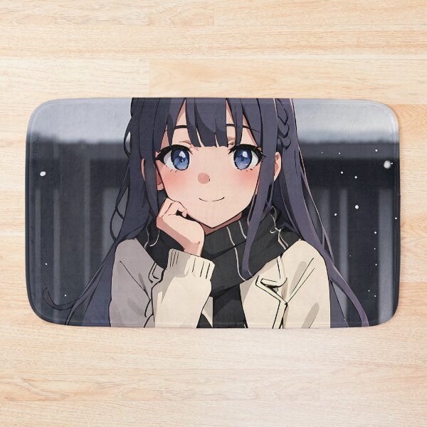 Item preview, Shoko Makinohara Bunny Girl Senpai Anime Girl Winter Snow designed and sold by riadjamai.