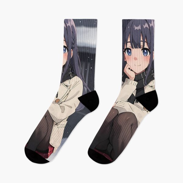 Item preview, Shoko Makinohara Bunny Girl Senpai Anime Girl Winter Snow designed and sold by riadjamai.
