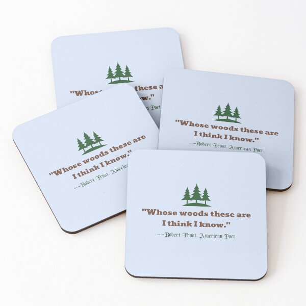 Item preview, Whose Woods These Are – Robert Frost designed and sold by Novel Works Studio.